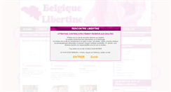 Desktop Screenshot of belgique-libertine.com